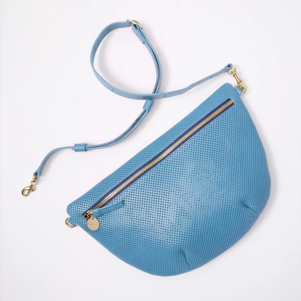 Clare V Grande Fanny in Desertblue